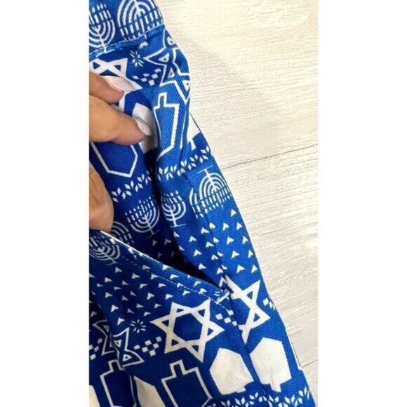 Chubbies Women's Reversible Holiday Christmas/Hanukkah Button Shorts - Picture 12 of 14